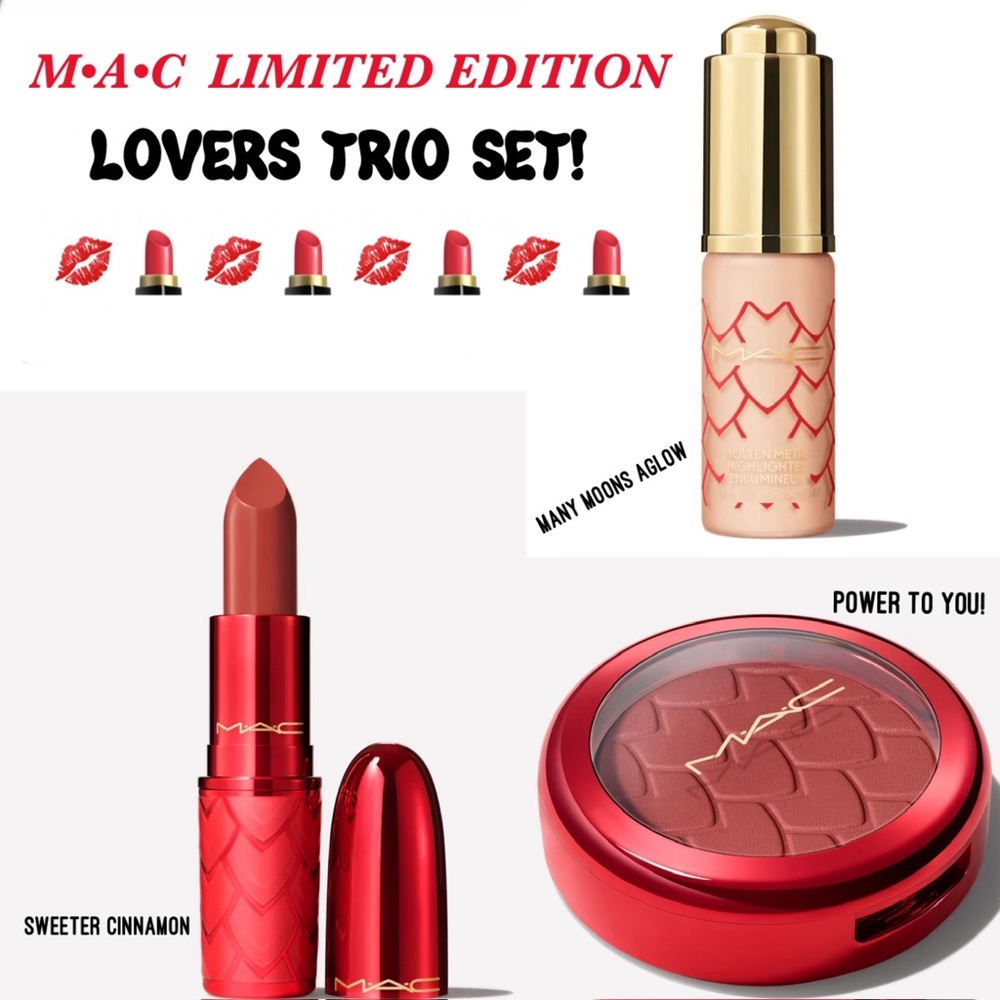 M•A•C Limited Edition BUNDLE TRIO SET!